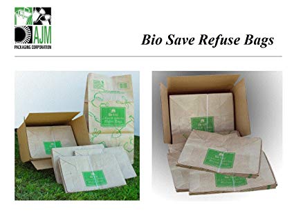 BAGRBR30105BO - Lawn amp; Leaf Self-standing Bags, Kraft, 30 Gal, Brown