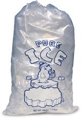 Pr Ice - 10 Lb. Drawstring Ice Bags 12 X 19 , 1.5 Mil - 500/carton