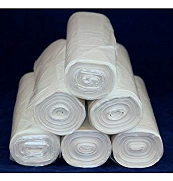20x22 Trash Can Liners 6 Micron 7 Gallons garbage bags 2000/cs