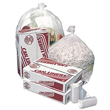 Transparent Trash Can Liners, 12-16 Gallon Size